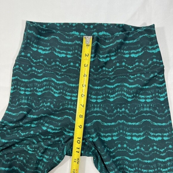 FABLETICS Define High-Waisted Powerhold Ankle‎ Crop Leggings Tidal Print Size M - Picture 9 of 11